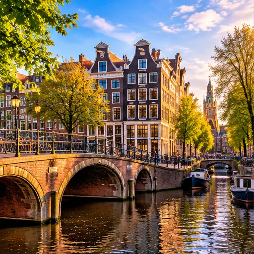 AI-sfeerillustratie van Amsterdam